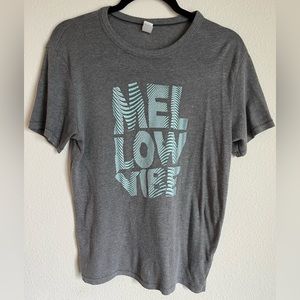 Mellow Vibe Mellow Mushroom Tee, Size S